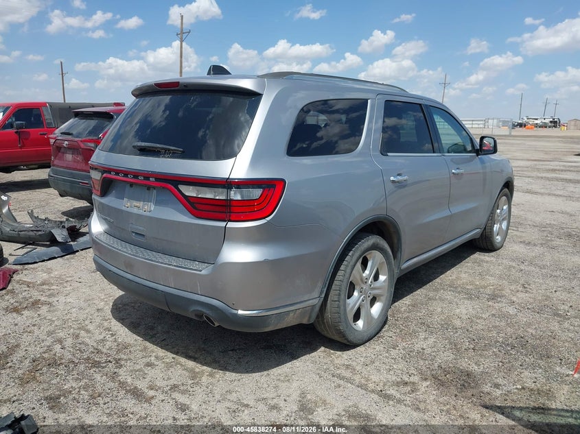 Vin: 1c4rdhag9fc771151, lot: 46337182, dodge durango sxt 20154