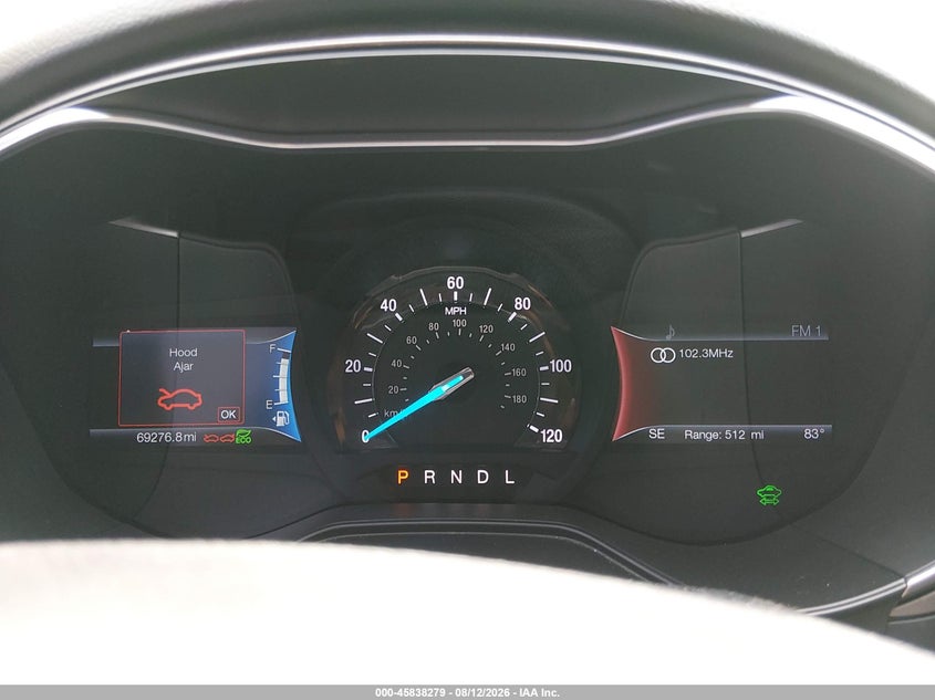2020 FORD FUSION SEDAN 2.0L I-4 DOHC, VVT, 141HP