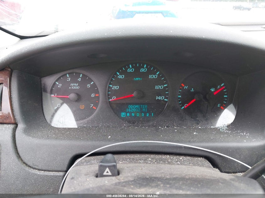 CHEVROLET IMPALA 2010 VIN 2G1WA5EK7A1202718