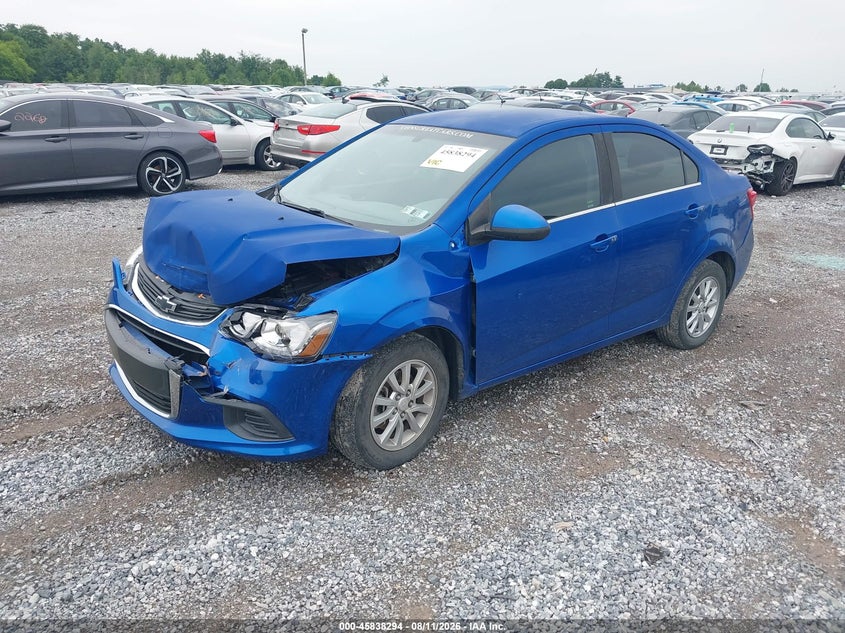 2017 CHEVROLET SONIC SEDAN 1.8L I-4 DOHC, VVT, 138HP