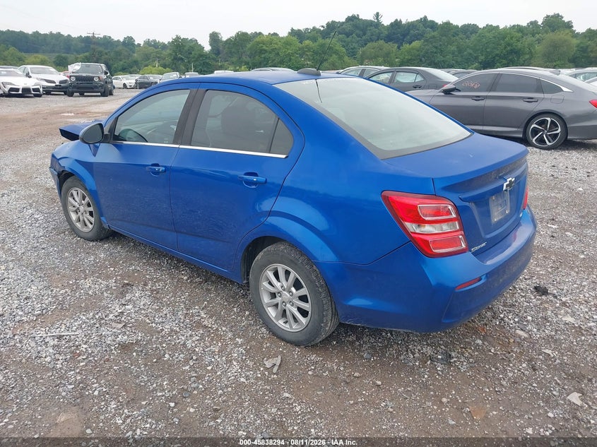 2017 CHEVROLET SONIC SEDAN 1.8L I-4 DOHC, VVT, 138HP