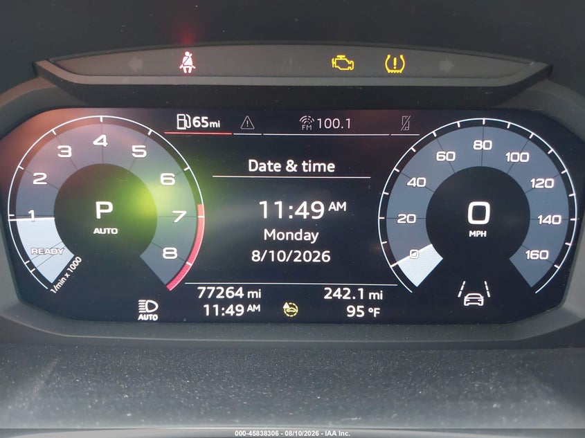 2021 AUDI Q3 SPORT UTILITY VEHICLE 2.0L I-4 DI, DOHC, VVT, TURBO, 228HP
