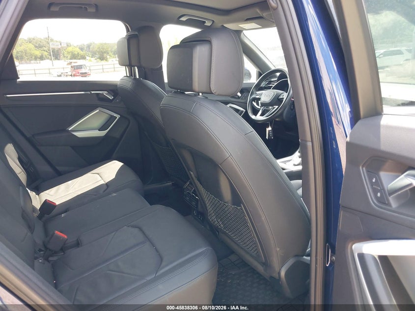 2021 AUDI Q3 SPORT UTILITY VEHICLE 2.0L I-4 DI, DOHC, VVT, TURBO, 228HP