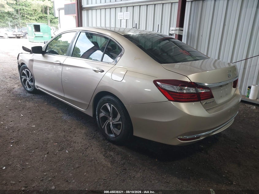 2017 HONDA ACCORD SEDAN 2.4L I-4 DI, DOHC, VVT, 185HP