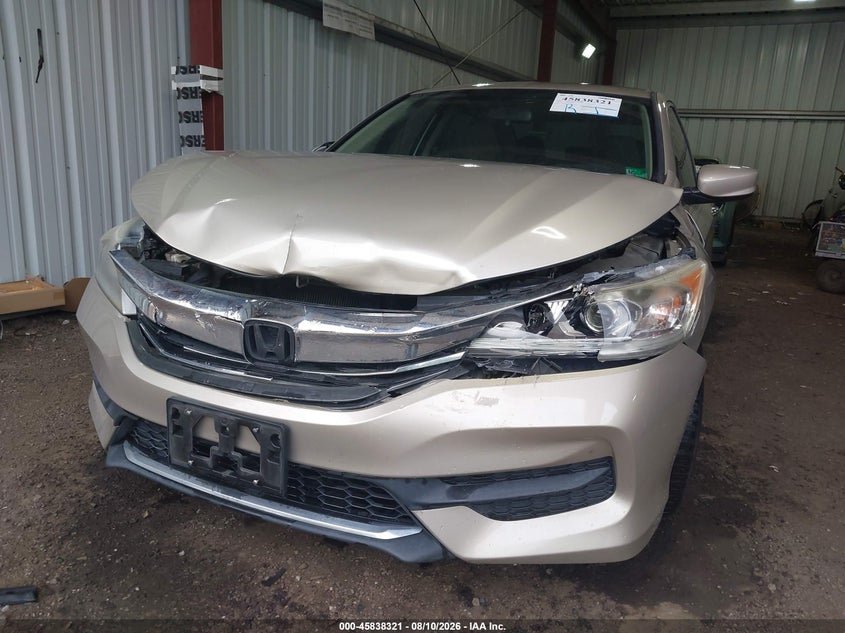 2017 HONDA ACCORD SEDAN 2.4L I-4 DI, DOHC, VVT, 185HP