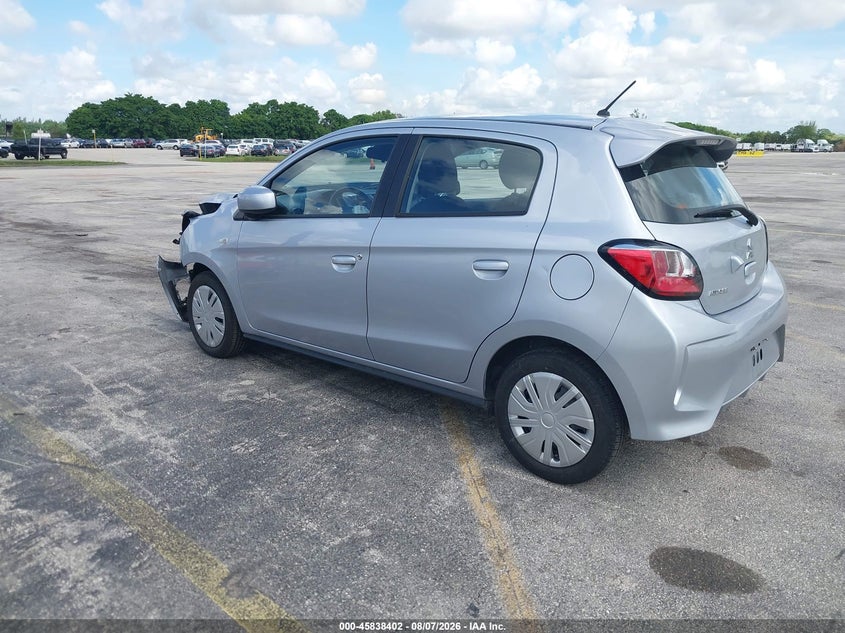 Vin: ml32auhj3rh035918, lot: 46337310, mitsubishi mirage es/le 20243