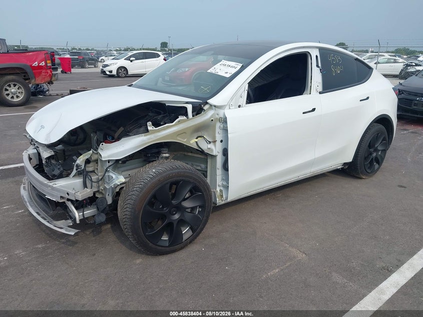 Vin: 7saygdee7na012472, lot: 46337312, tesla model y long range dual motor all-wheel drive 20222