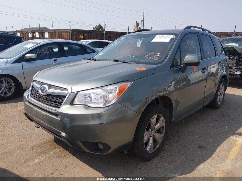 Vin: jf2sjahc9fh470792, lot: 46337359, subaru forester 2.5i limited 20152