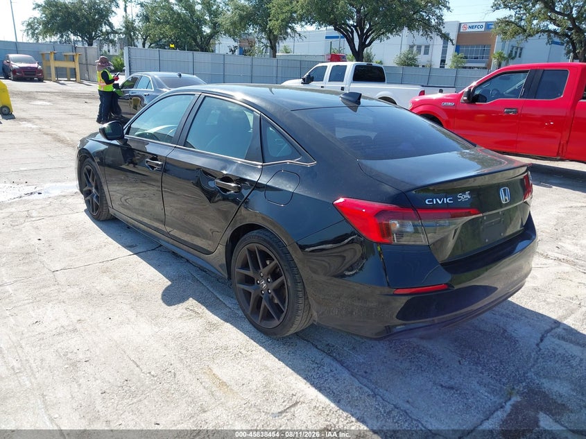 2022 HONDA CIVIC auction photo 3