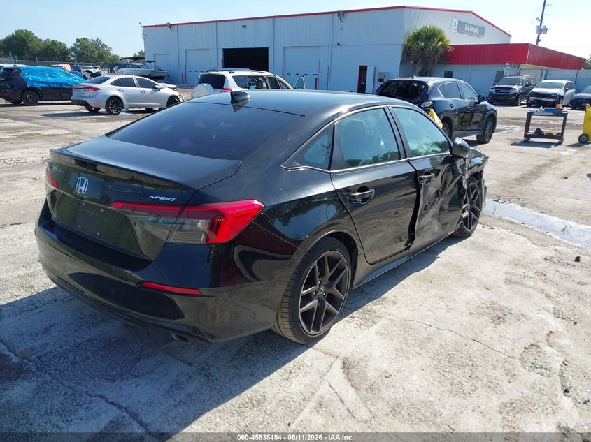 2022 HONDA CIVIC auction photo 4