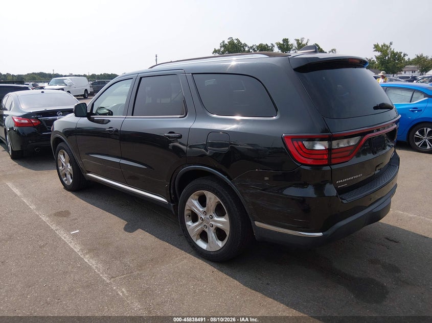 Vin: 1c4rdjdg7ec383109, lot: 46337399, dodge durango limited 20143