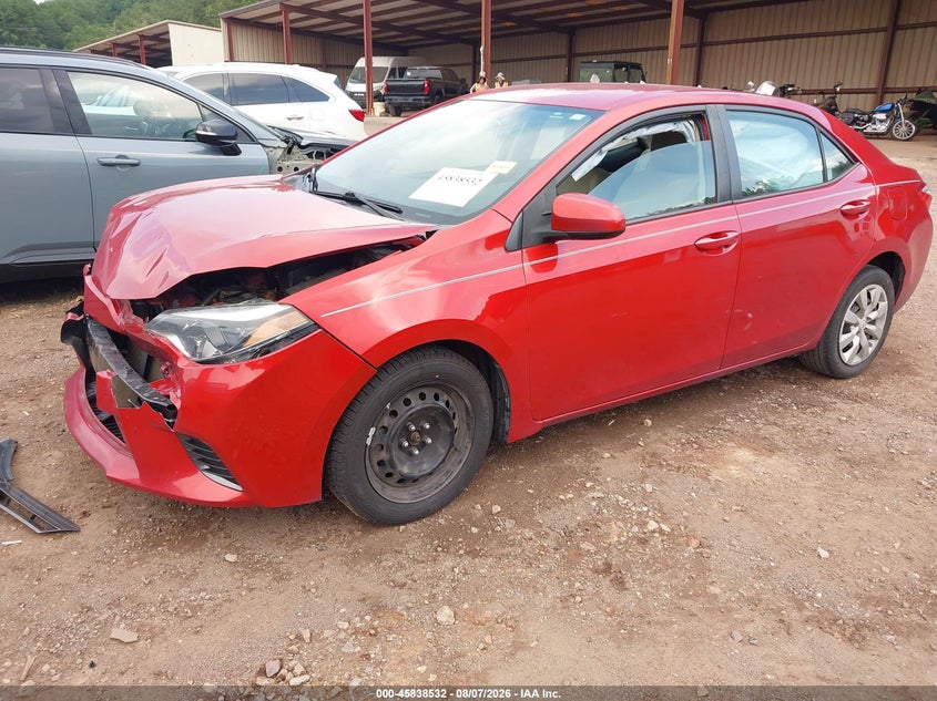 Vin: 2t1burhe7gc739271, lot: 46337440, toyota corolla le 20162