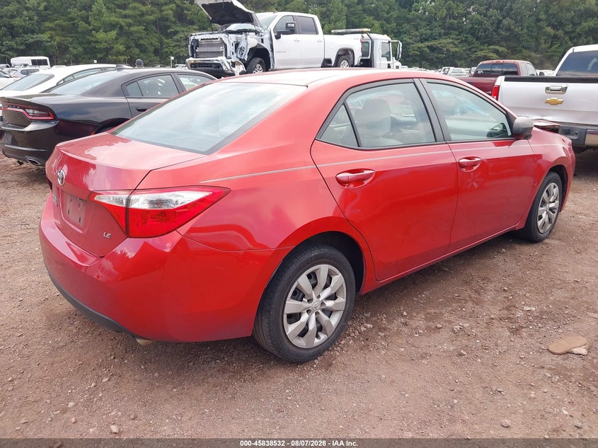 Vin: 2t1burhe7gc739271, lot: 46337440, toyota corolla le 20164
