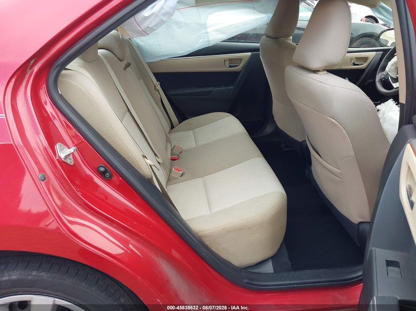 2016 TOYOTA COROLLA auction photo 8