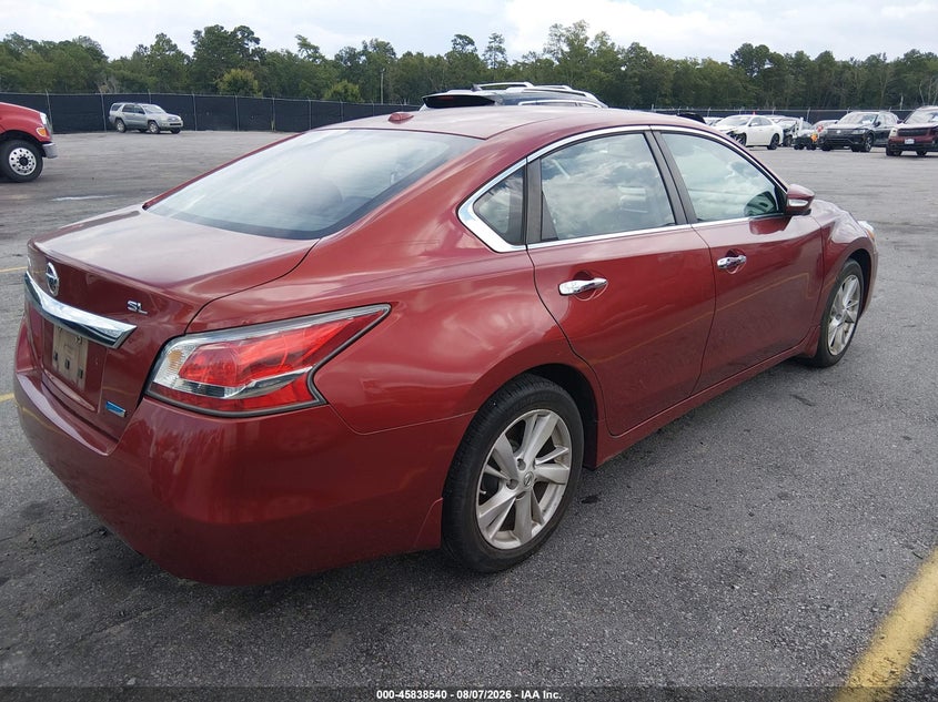 Vin: 1n4al3ap8ec111724, lot: 46337448, nissan altima 2.5 sl 20144