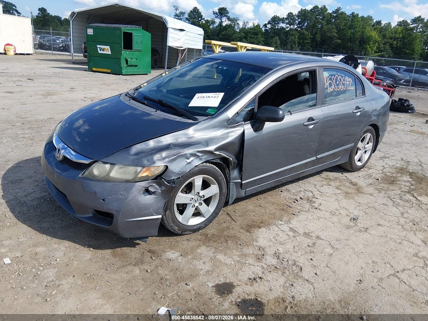 Vin: 19xfa1f66ae025938, lot: 46337450, honda civic lx-s 20102