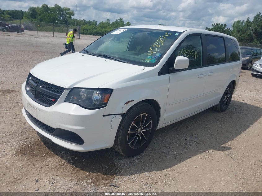 Vin: 2c4rdgbg4gr356174, lot: 46337453, dodge grand caravan se plus 20162