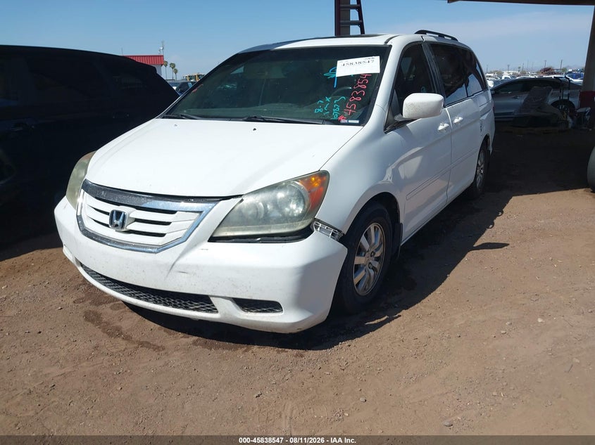 2010 Honda Odyssey, Звичайний знос, IAAI, VIN 5FNRL3H75AB107873 — фото 2