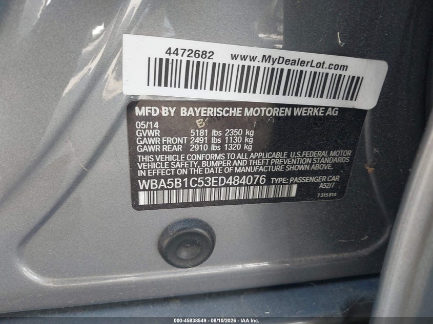 Фото 9 - BMW 535I