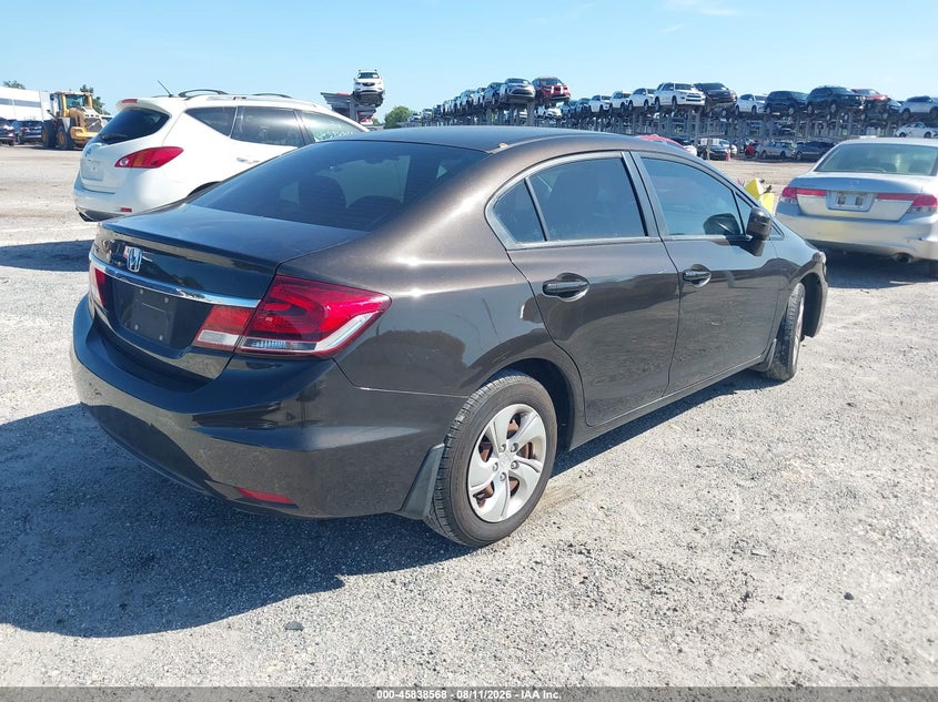 2014 HONDA CIVIC SEDAN 1.8L I-4 VVT, 143HP
