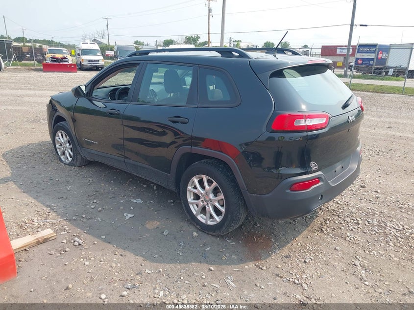 2015 JEEP CHEROKEE auction photo 3