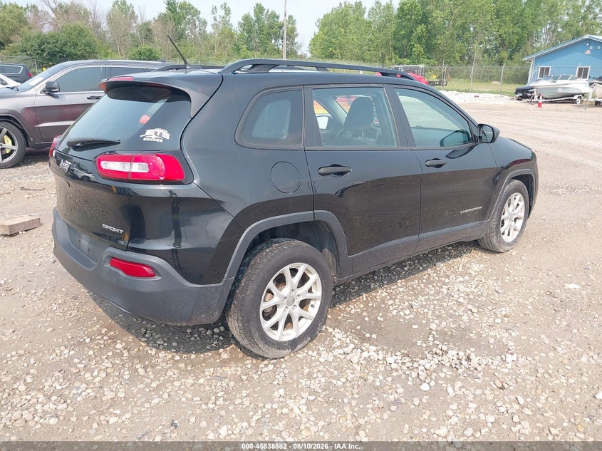 2015 JEEP CHEROKEE auction photo 4