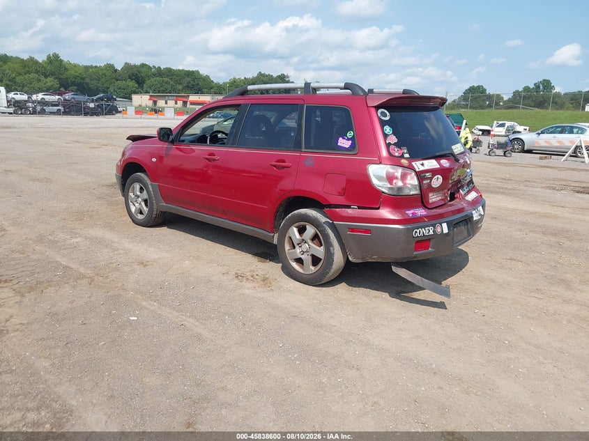 2004 MITSUBISHI OUTLANDER auction photo 3