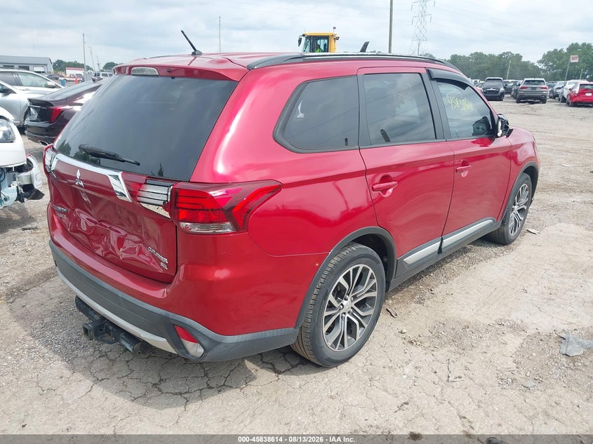 Vin: ja4ad3a35gz021610, lot: 46337522, mitsubishi outlander sel 20164