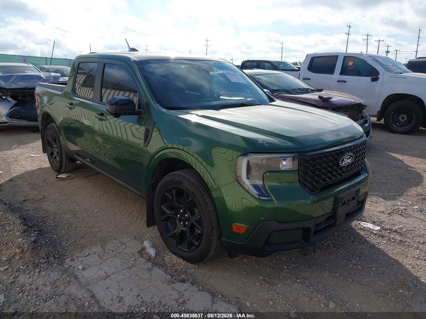 2025 Ford Maverick Lariat, Удар ззаду, IAAI, VIN 3FTTW8S33SRA19484