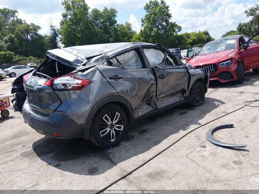 Vin: 3n1cp5bv4ll550245, lot: 46337572, nissan kicks s xtronic cvt 20204