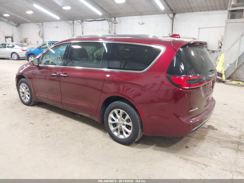 Vin: 2c4rc3bg6mr591795, lot: 46337578, chrysler pacifica touring l awd 20213