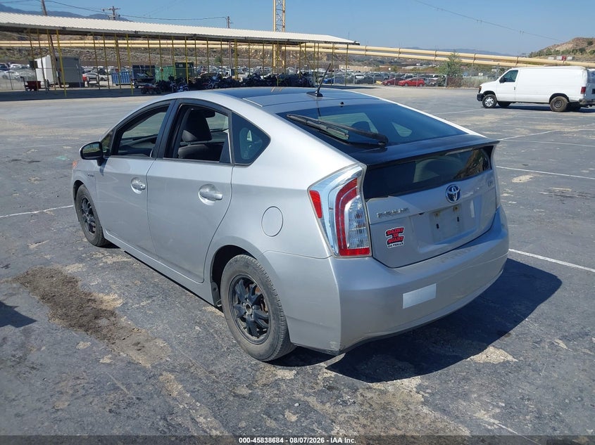 Vin: jtdkn3duxe1795438, lot: 46337592, toyota prius four 20143