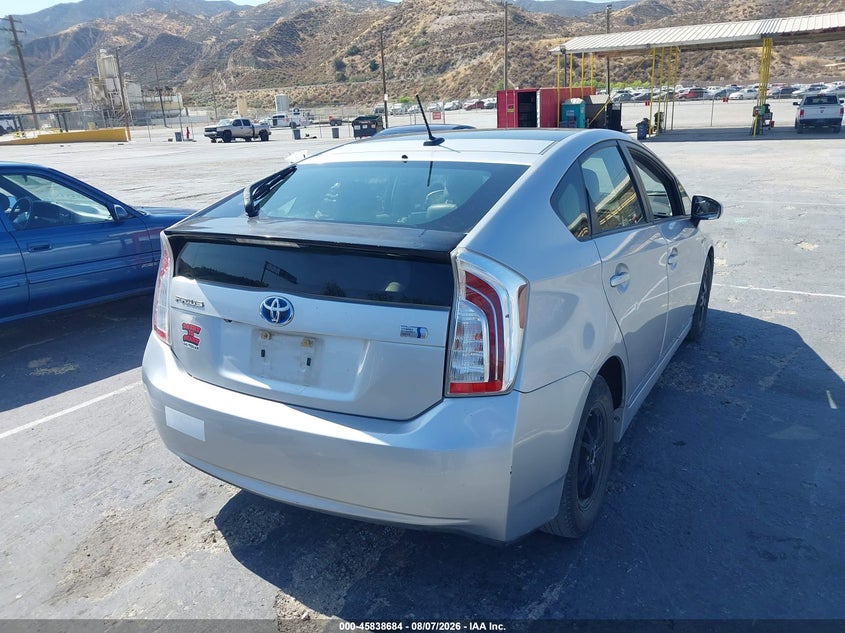 Vin: jtdkn3duxe1795438, lot: 46337592, toyota prius four 20144