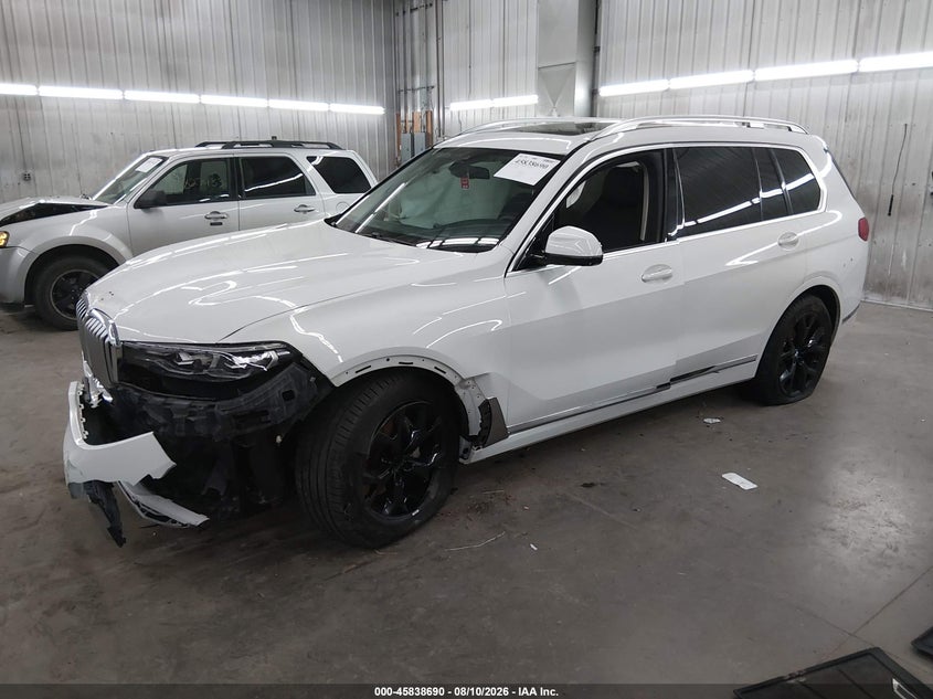Vin: 5uxcw2c07m9d86440, lot: 46337598, bmw x7 xdrive40i 20212