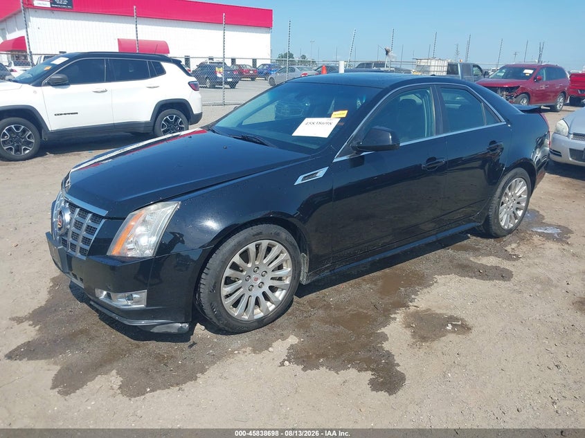 2013 Cadillac CTS, Удар ззаду, IAAI, VIN 1G6DP5E3XD0111516 — фото 2