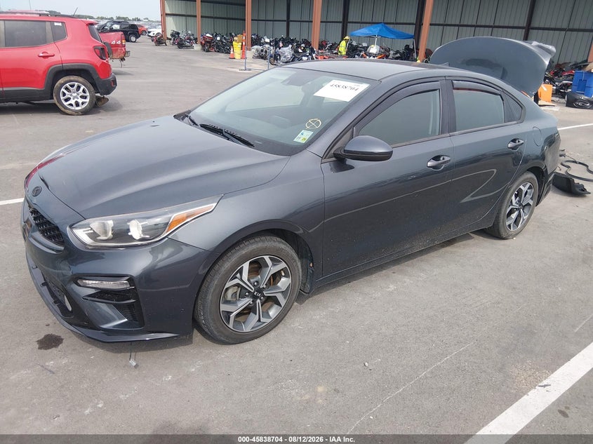 2021 Kia Forte, Удар ззаду, IAAI, VIN 3KPF24ADXME319500 — фото 2