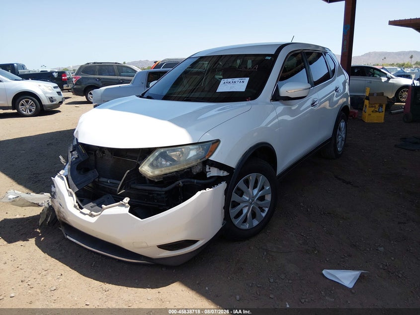 Vin: 5n1at2mt6ec767896, lot: 46337626, nissan rogue s 20142