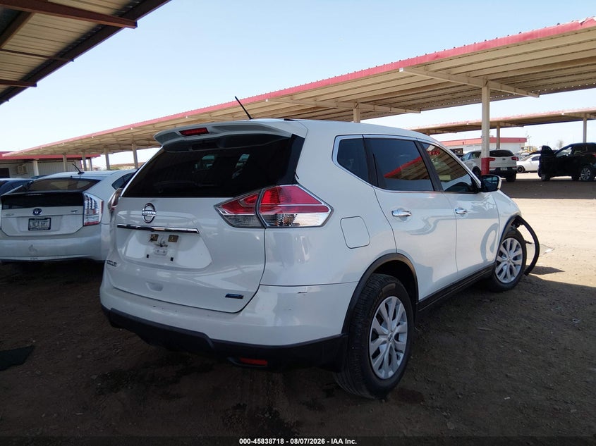 Vin: 5n1at2mt6ec767896, lot: 46337626, nissan rogue s 20144