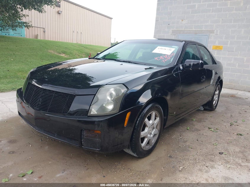 2007 Cadillac CTS, Звичайний знос, IAAI, VIN 1G6DM57T070141134 — фото 2