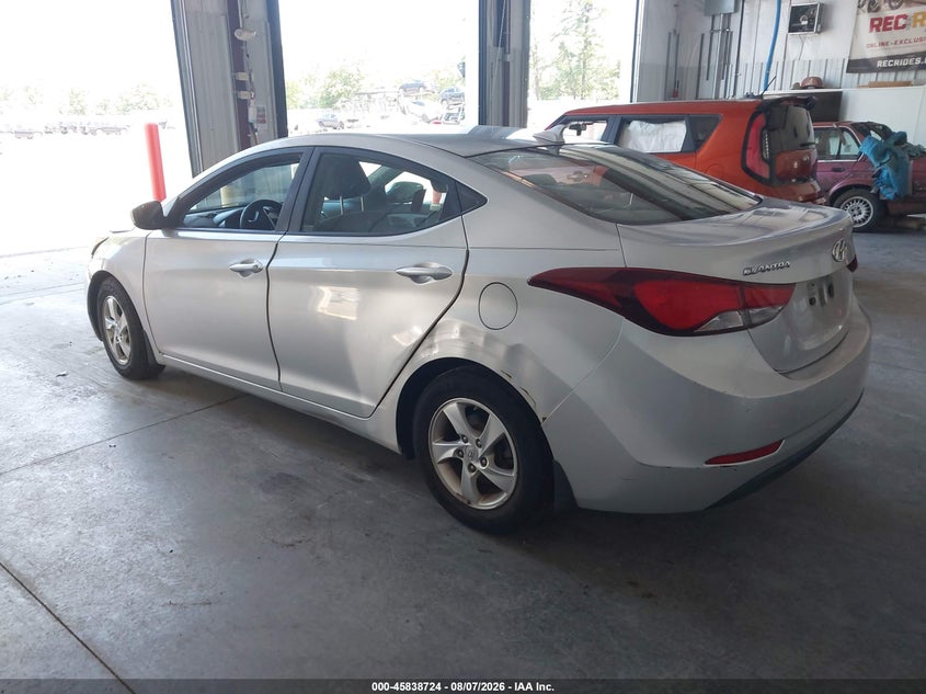 Vin: kmhdh4ae0eu122753, lot: 46337632, hyundai elantra se 20143
