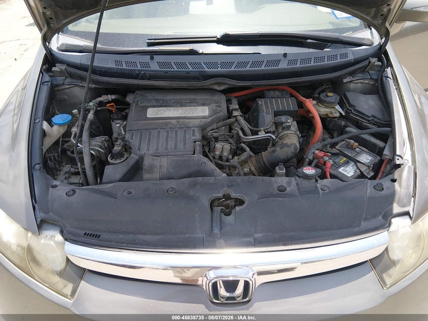 2007 HONDA CIVIC SEDAN 1.3L I-4 VVT, 93HP
