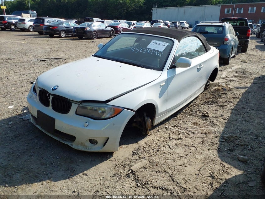 2013 BMW 128I, Undercarriage, IAAI, VIN WBAUN1C59DVR01647 — photo 2