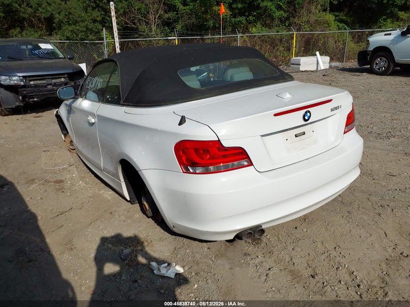 BMW 128I 2013 VIN WBAUN1C59DVR01647