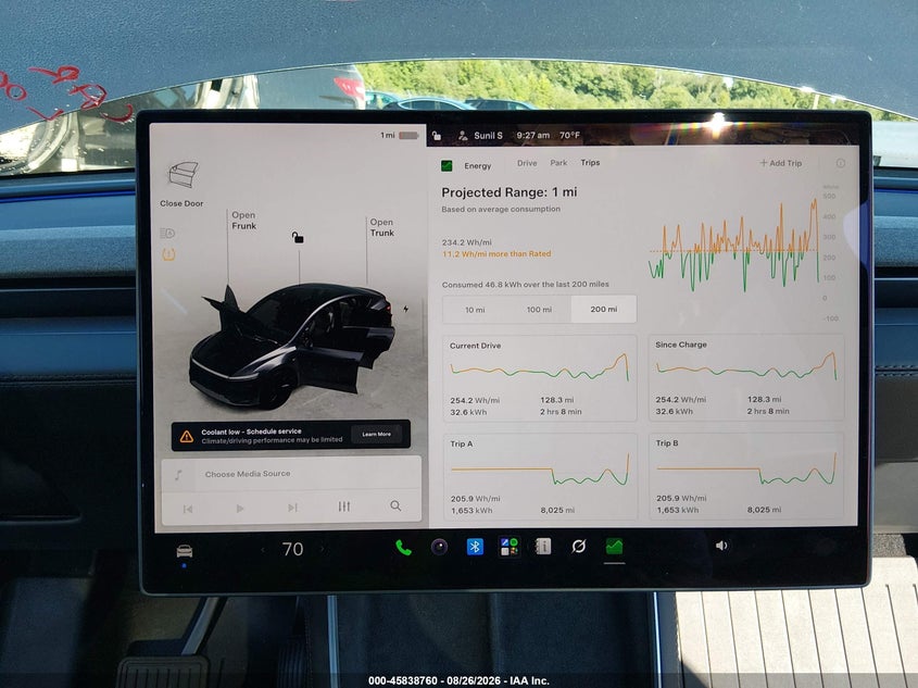 2026 TESLA MODEL Y auction photo 7