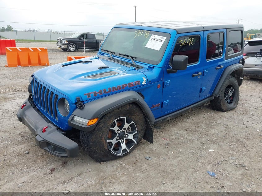2022 JEEP WRANGLER UNLIMITED auction photo 2