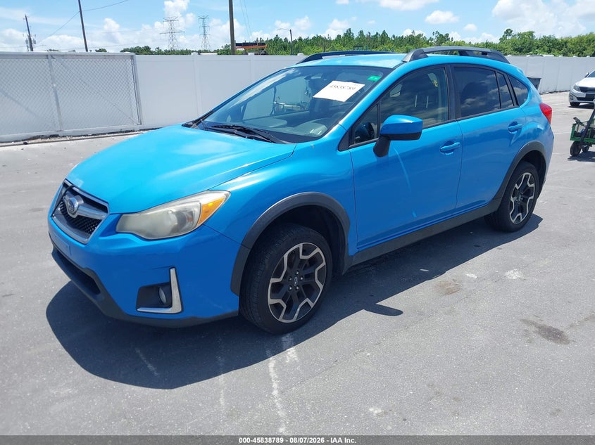 Vin: jf2gpabc3g8343034, lot: 46337697, subaru crosstrek 2.0i premium 20162