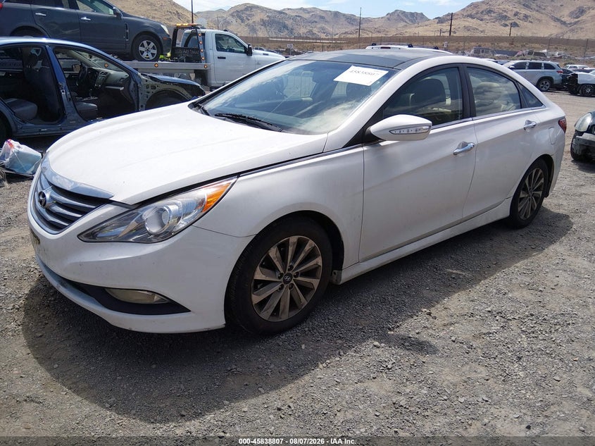 Vin: 5npec4ac4eh931169, lot: 46337713, hyundai sonata limited 20142