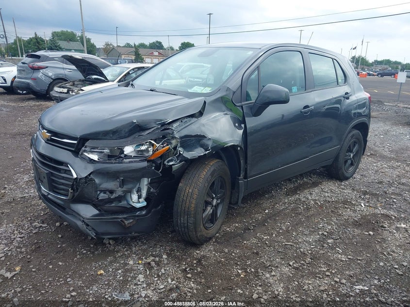 Vin: 3gncjnsb7kl184355, lot: 46337714, chevrolet trax ls 20192