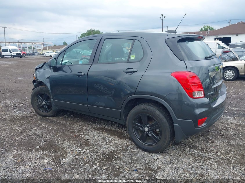 Vin: 3gncjnsb7kl184355, lot: 46337714, chevrolet trax ls 20193
