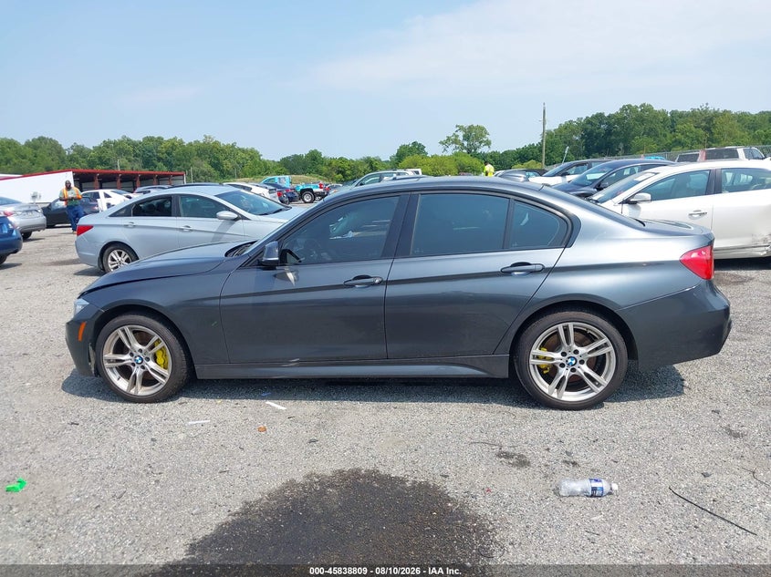BMW 335I 2015 VIN WBA3B9C55FF589925